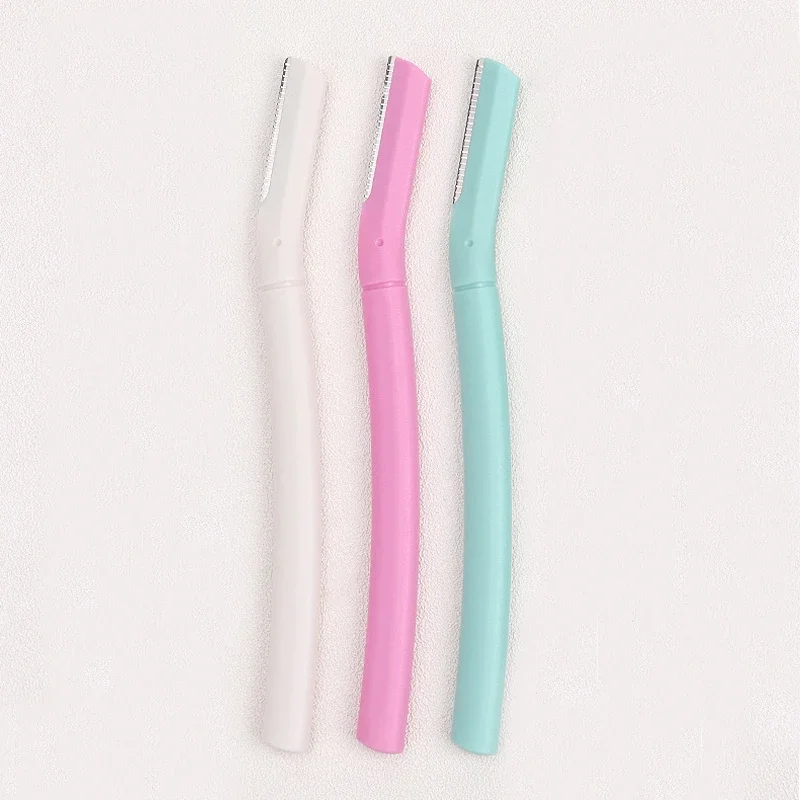 3/6/10Pcs 눈썹 트리머 눈썹 면도기 면도기 블레이드 눈썹 셰이퍼 페이스 면도기 페이셜 헤어 리무버