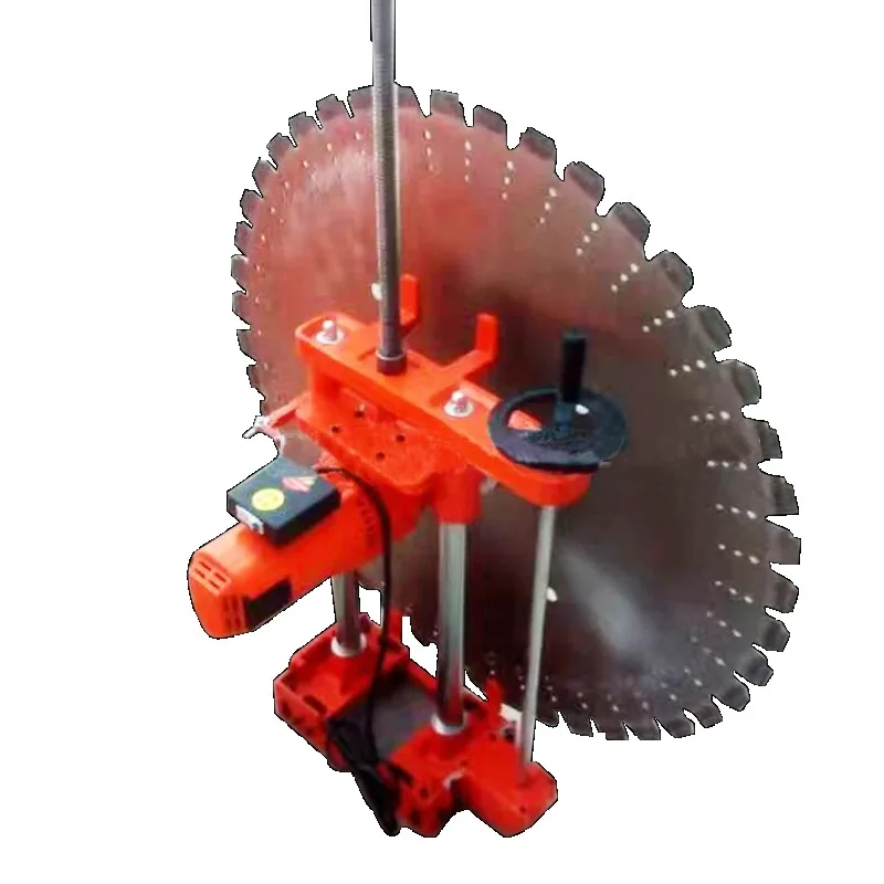 High Frequency Wall Saw Hydraulic Powered Automatic Wall Sawing Machines Efficient Construction Concrete Wall Cutting