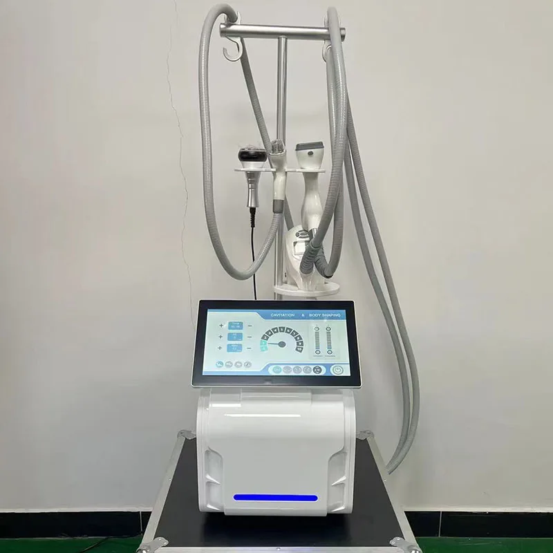Portable Vela Body Shape 4 in 1 slimming Cavitation Vacuum Roller Burn Fat Roller Weight loss Fat Removal lift Machine