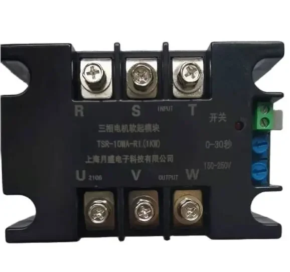

Three-Phase 380V TSR-120WA-R1(12KW) 12KW Intelligent Motor Soft Starter Module Slow Start For Water Pump