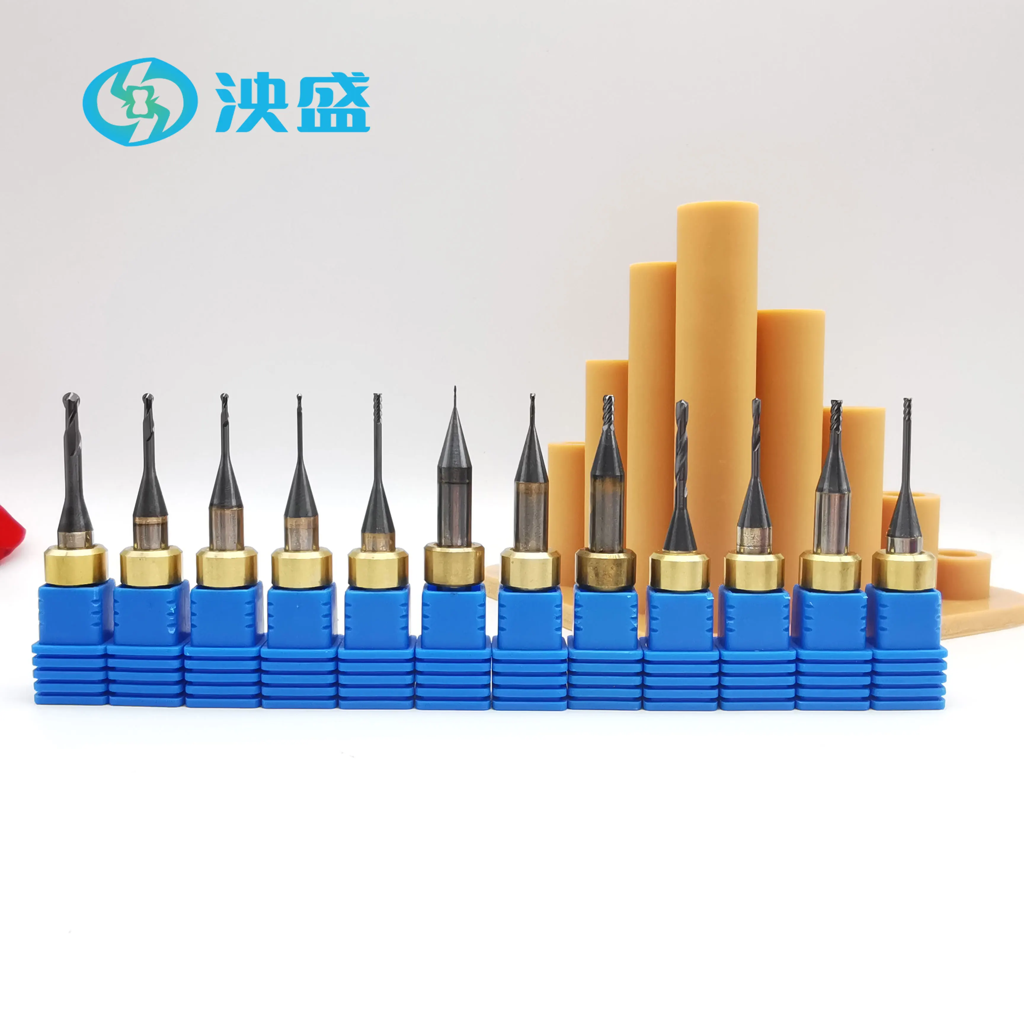 

Dental Milling Burs for BSM CAD/CAM Tungsten Carbide Made Metal Milling Ball Drill Endmill Bullnose Burs