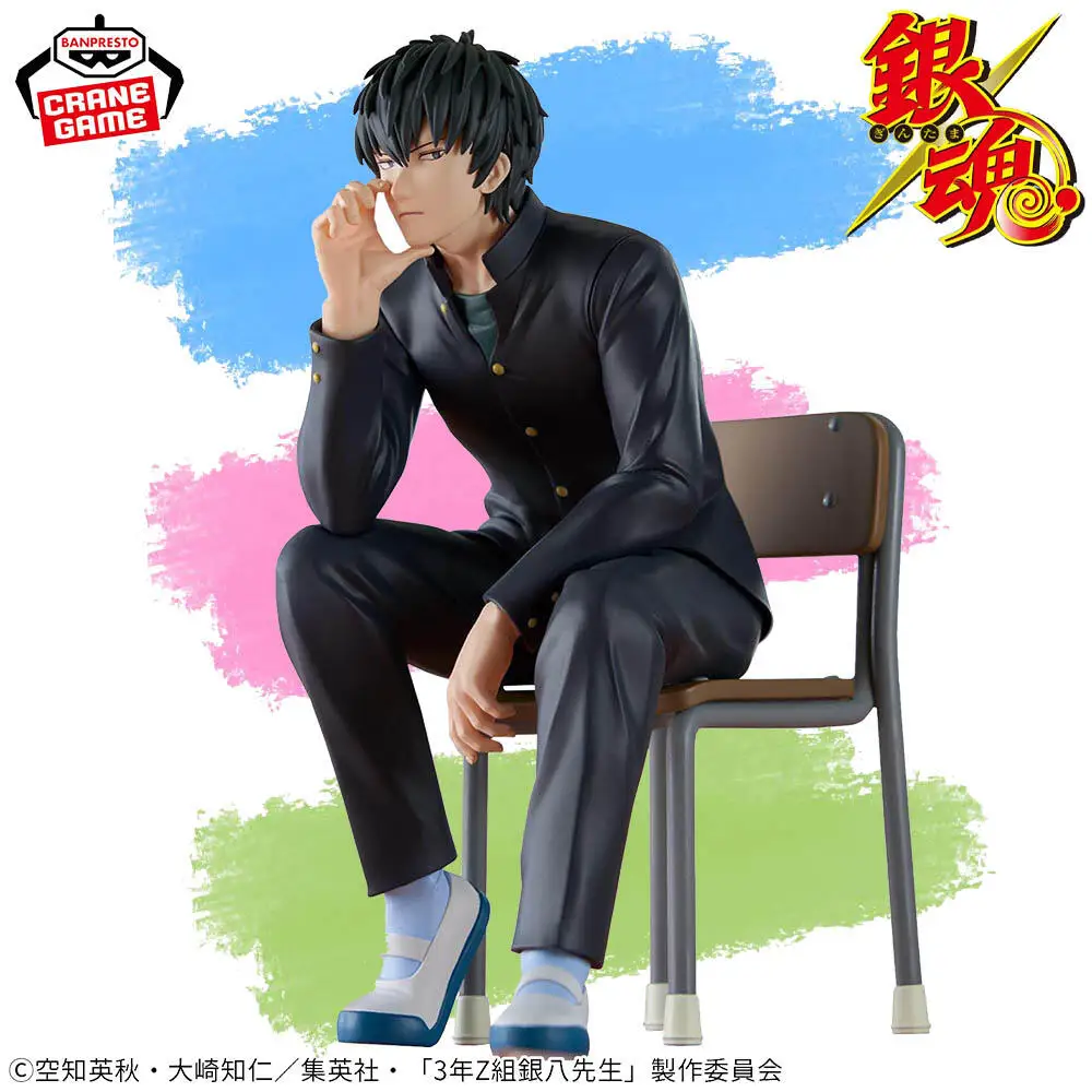 

В наличии подлинная фигурка BANPRESTO Gintama 3rd Year Z Group Ginpachi Teacher Desk, фигурка Hijikata Toushirou, аниме-модель, игрушка
