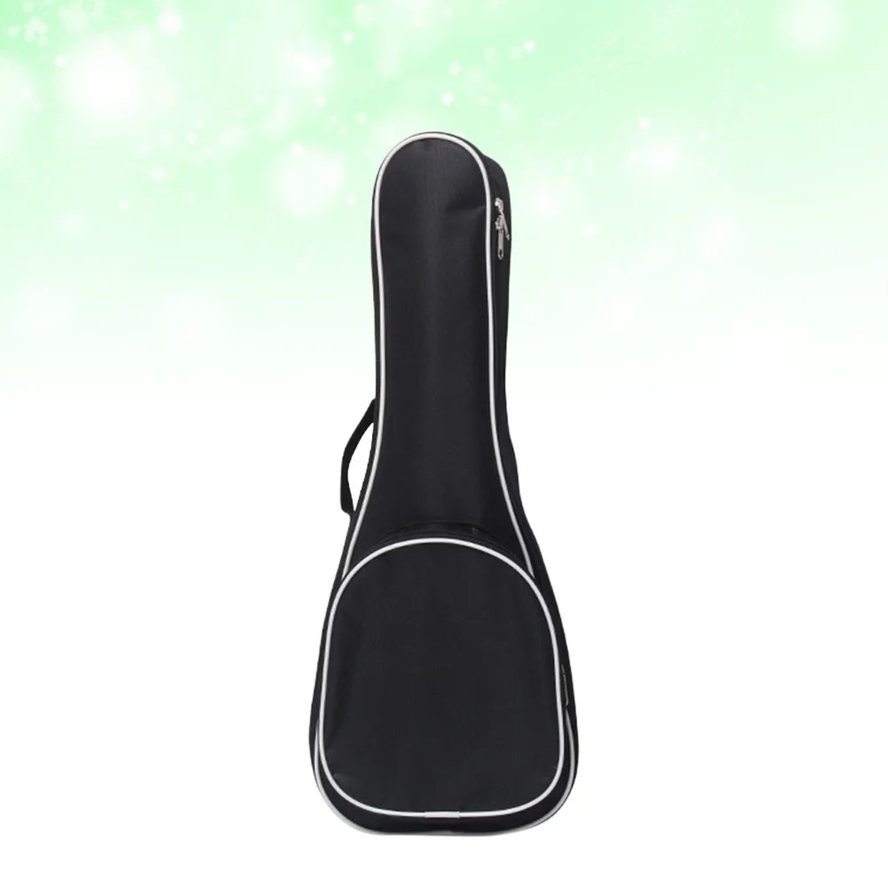 1 قطعة أكسفورد القماش مقاوم للماء حقيبة الغيتار الصغيرة الأسود 21 بوصة المحمولة القيثارة حقيبة الظهر حزام جيوب حقيبة الغيتار الصغيرة #3