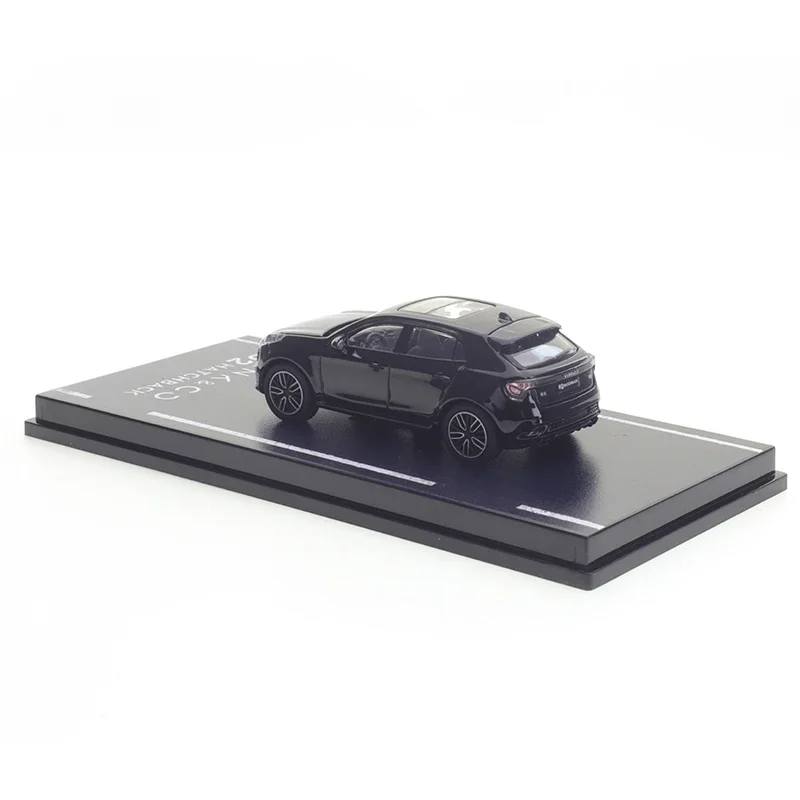 XCarToys 1/64 Lynk&Co 02 Black Crystal Box Adult Car Alloy Toys Motor Vehicle Diecast Metal Model Kids Xmas Gift Toys for Boys