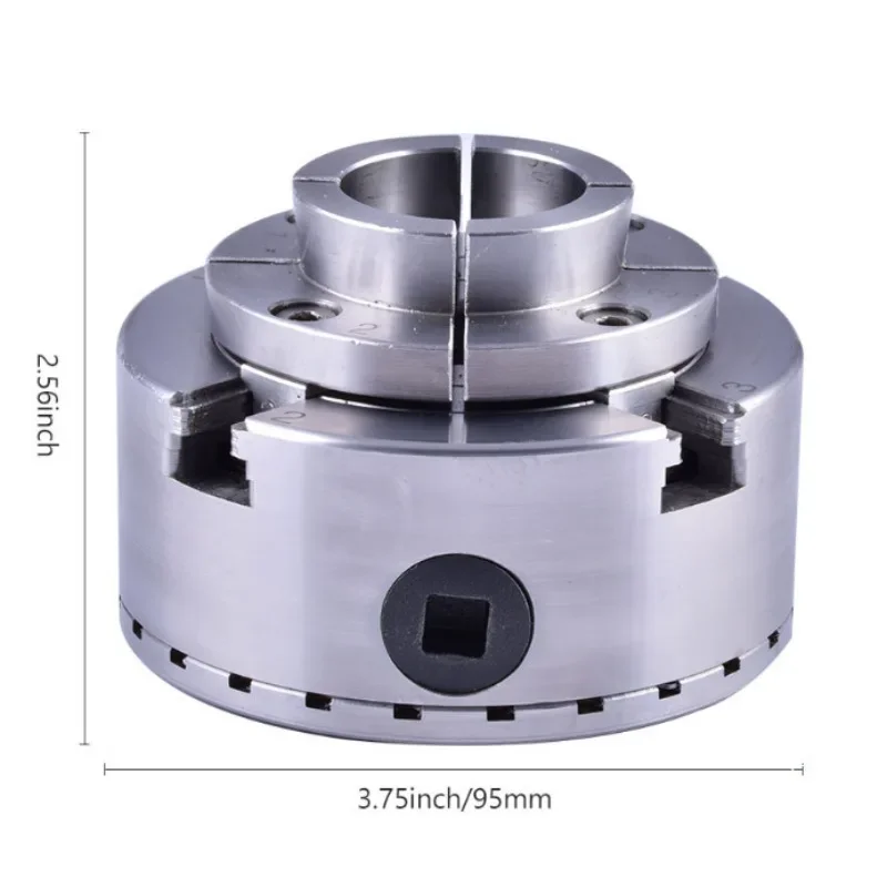 Four-jaw Woodworking Chuck KP96, 4-5 Inch, Clamping Outer Support Round Claw KP125, 4 Jaw ChuckGoods in stock