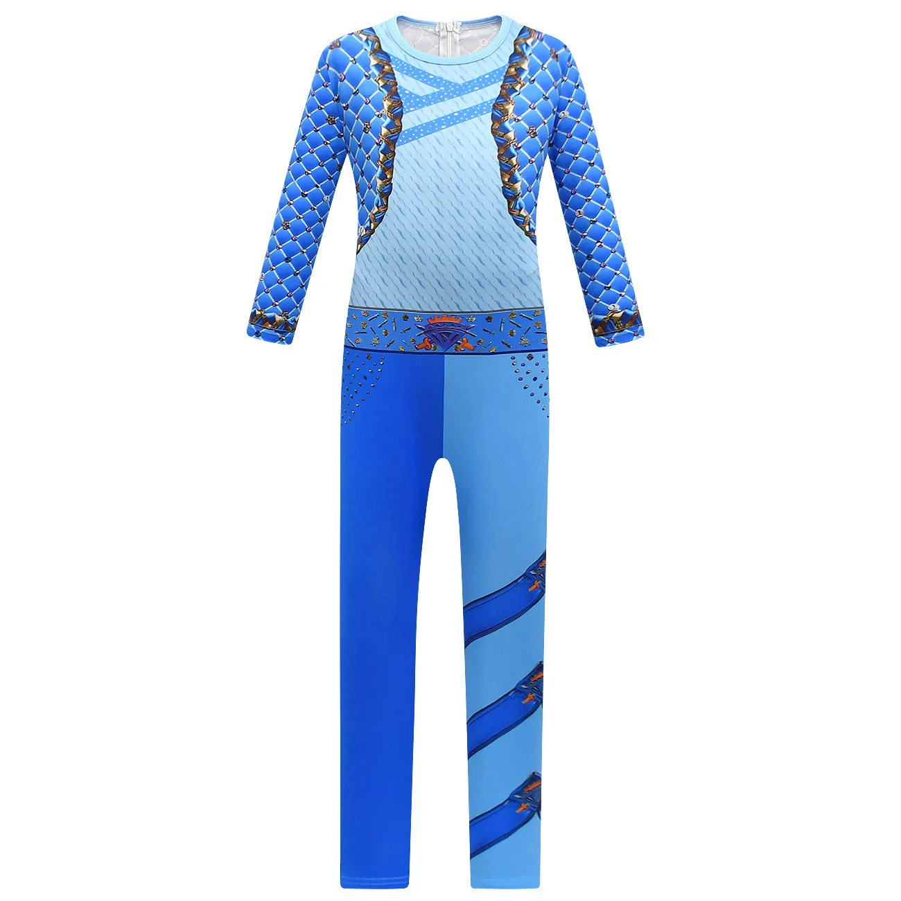 Film per bambini The Rise of Jumpsuit guanti Set Outfit for Girls Christmas Role Play Costume Cosplay di Halloween