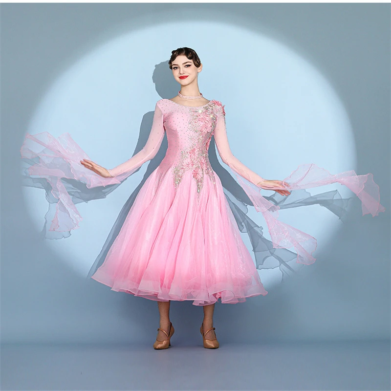 ODBD1300 Venda quente de alta qualidade Desgaste de desempenho feminino vestido de competição de salão