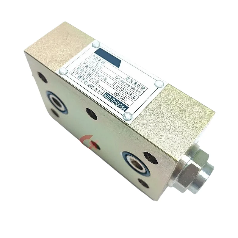 

Zoomlion Crane ZTC Vertical Cylinder Hydraulic Lock/Bidirectional Hydraulic Lock 1010304836 1010304623