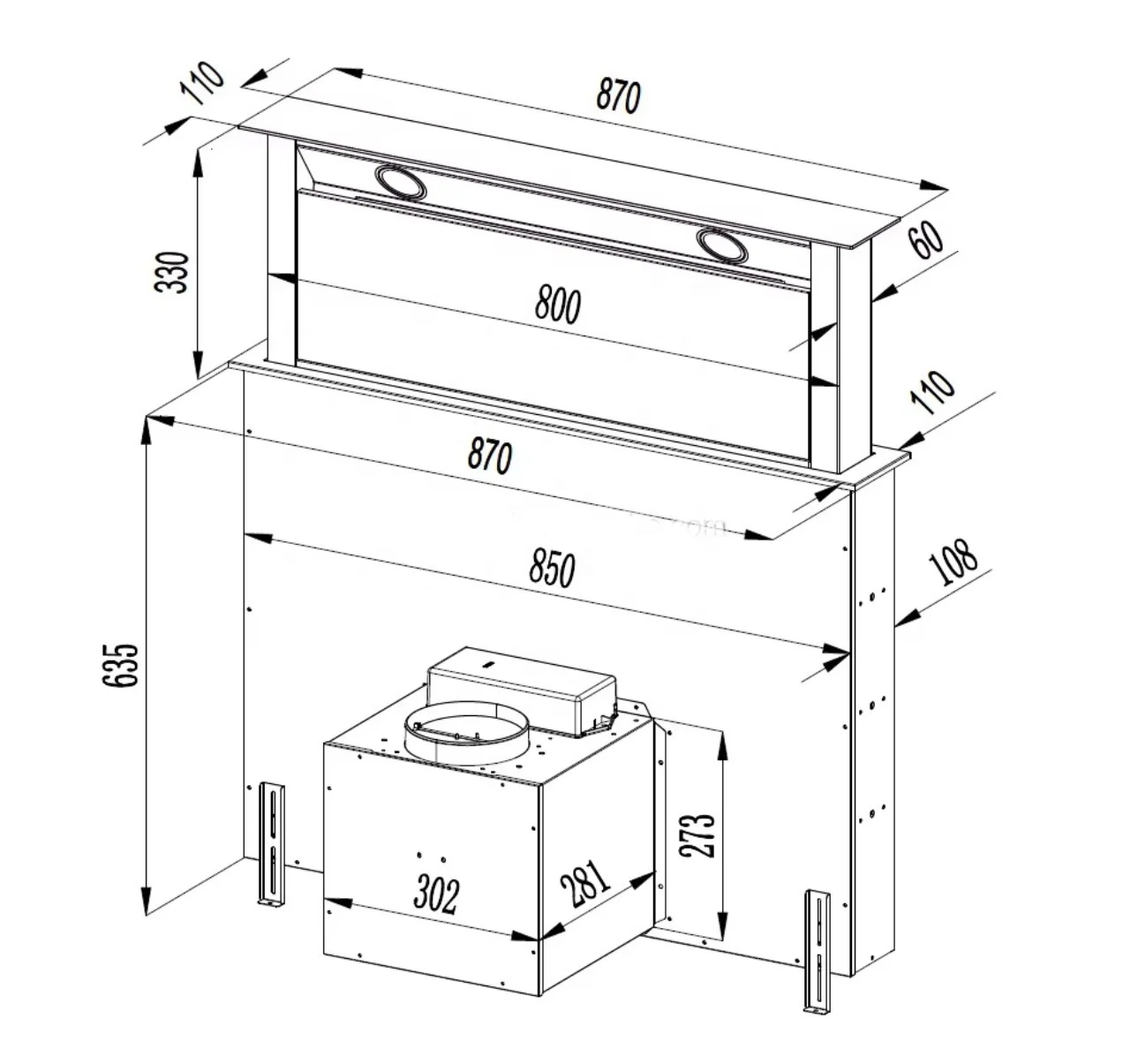 الإيطالية رقيقة جدا القناة الشريحة خارج الإنزلاق التهوية شفاط المطبخ سطح المكتب التلقائي رفع المطبخ رانج هود 90 سنتيمتر