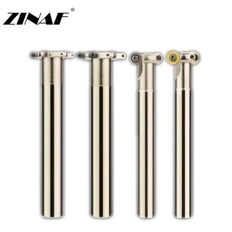 TMR T-slot R2.5 R3 R4 R5 R6 fresa R arco fresa T Scanalatura Fresa RDMW RCMT RPMT 1204 CNC Inserti in metallo duro