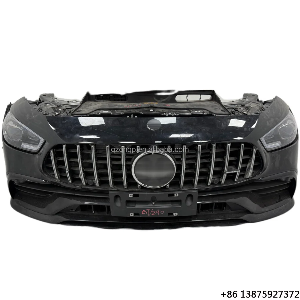 

OEM Front Bumper Kit for GT50 GT53 GT63 W190 W290 Including Radiator Support and Headlight Assemblies Set