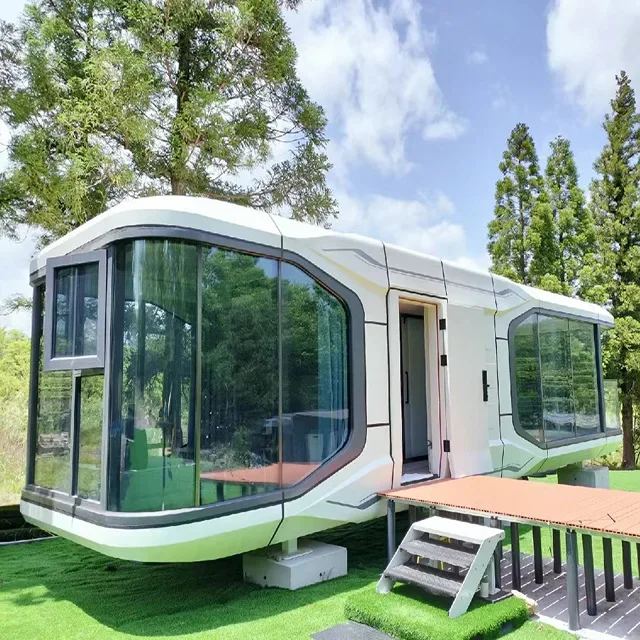 A for Space Capsule Homestay Mobile House Homestay Micro Home Residence Office Villa Scenic Apple Capsule Hou 2