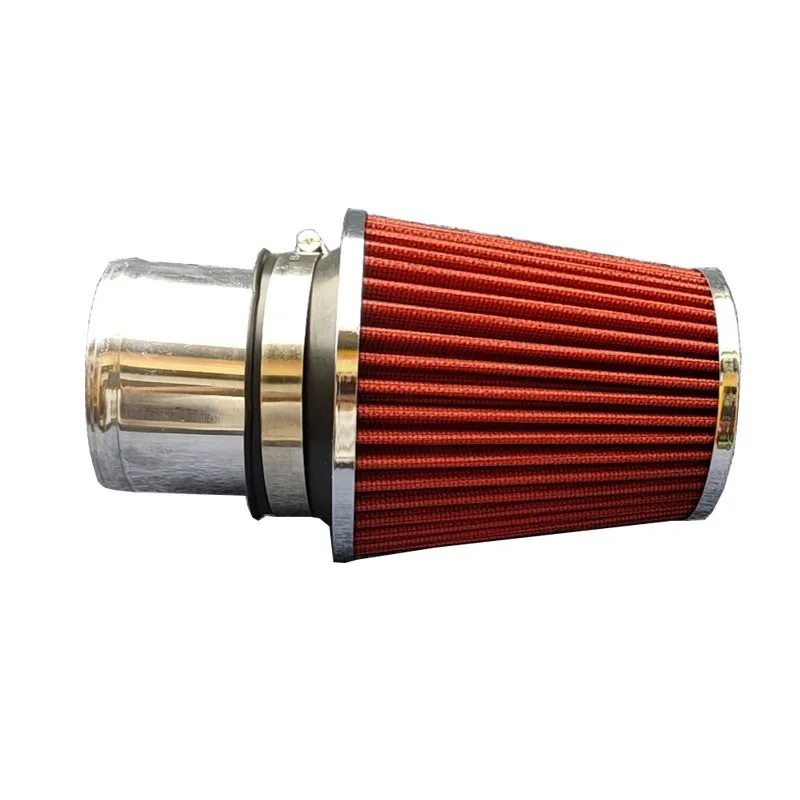 Intake high flow filter, air filter modified air filter element universal, with dust cover car accessories