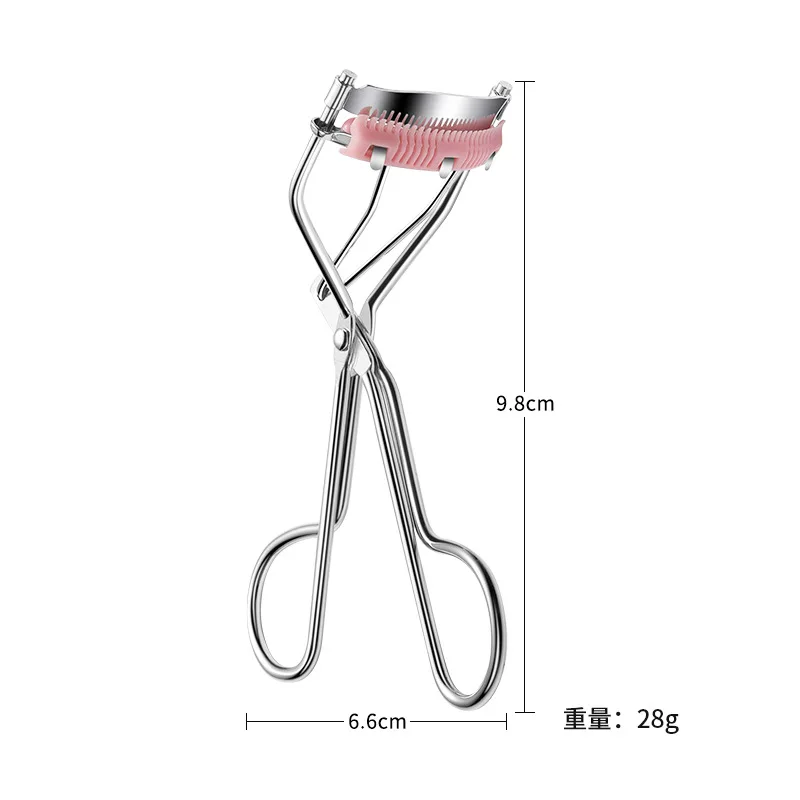 New Eyelash Curler with Comb Novice Beginner\'s Curl Curl Lasting Fixed Portable False Eyelash Curler Beauty Makeup Supplies