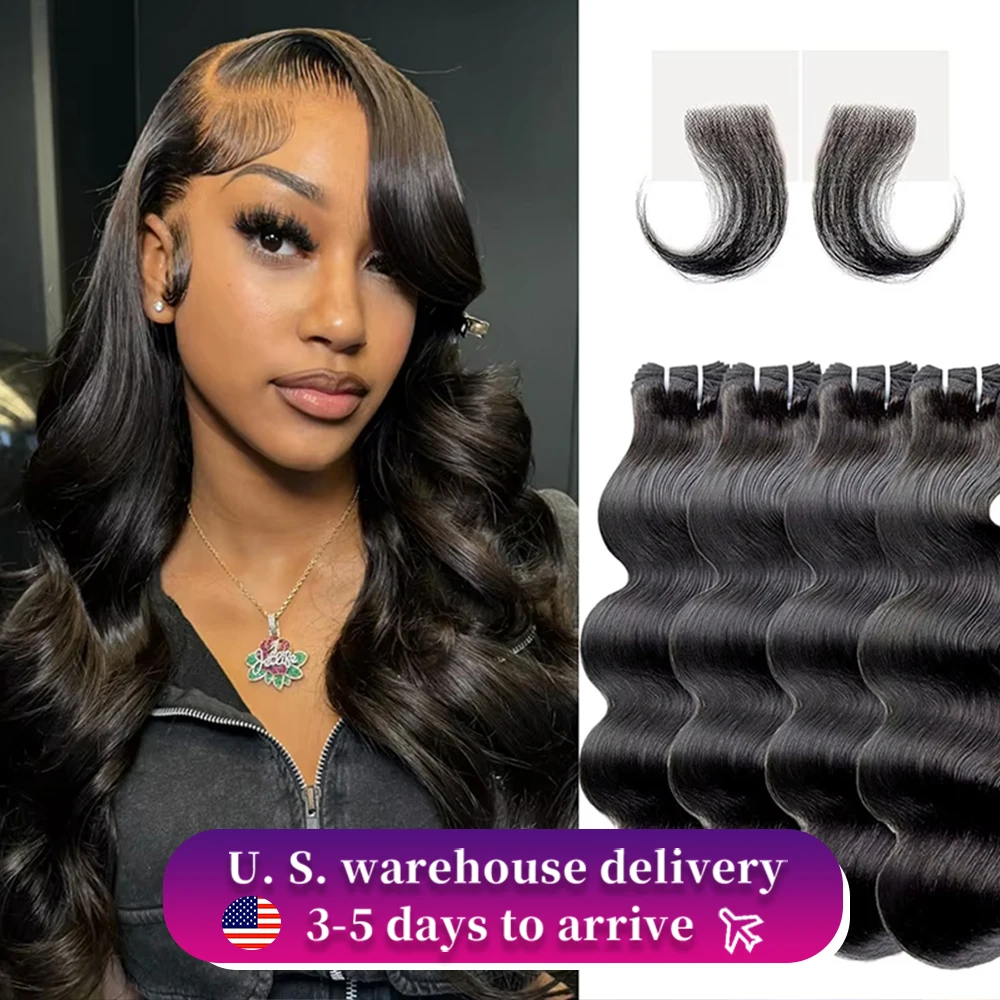 24 26 Inch Brazilian Hair Water Wave Weave Bundles Loose Body Wave 1 3 4 Bundles Remy Human Hair Bundles 16A Raw Hair Extensions