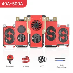 Daly Smart LiFePo4 16S 48V BMS 3S 4S 12V 7S 8S 24V 10S 36V 13S 20S 60A 100A 150A 200A 250A 500A Li-ion with BT for Bateria 18650