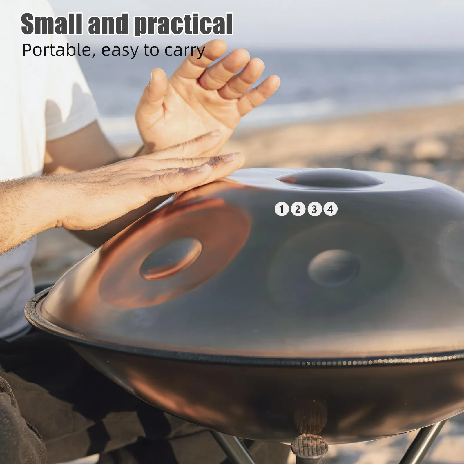 5Sheets Handpan Drum Scale Stickers Numbered Ethereal Note Labels for Beginners Easy Install Removable Percussion Training