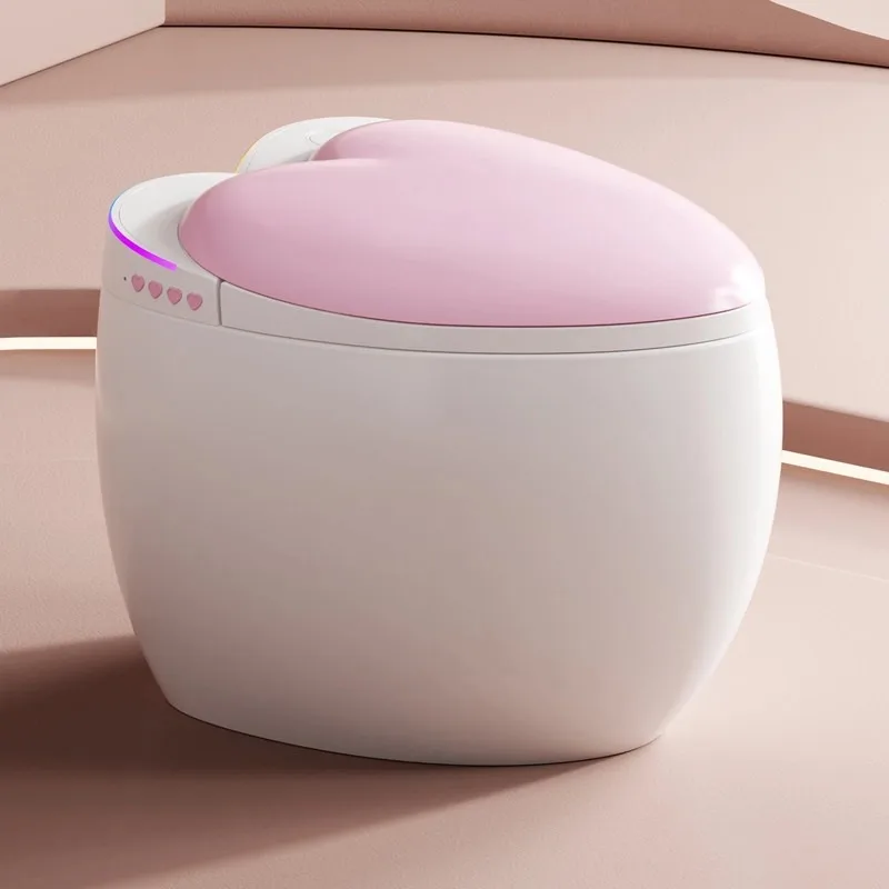 

Personalized smart toilet source manufacturer apartment round love foam shield voice home automatic toilet