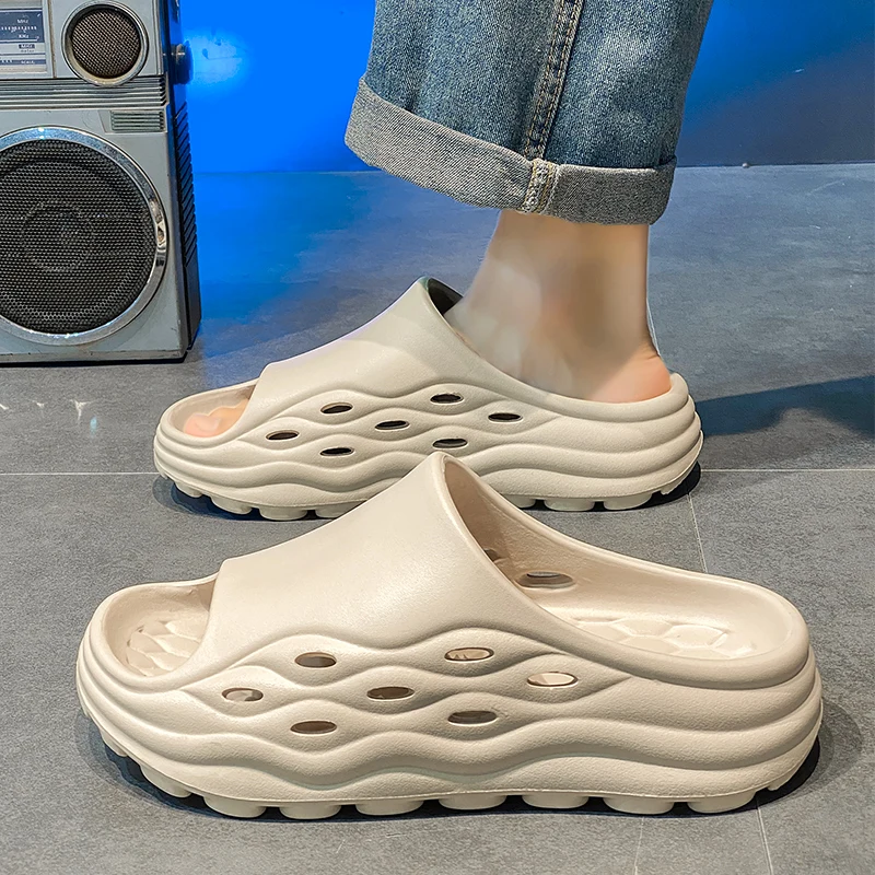 

Мужские шлепанцы на толстой подошве, из ЭВА, размеры 40-45