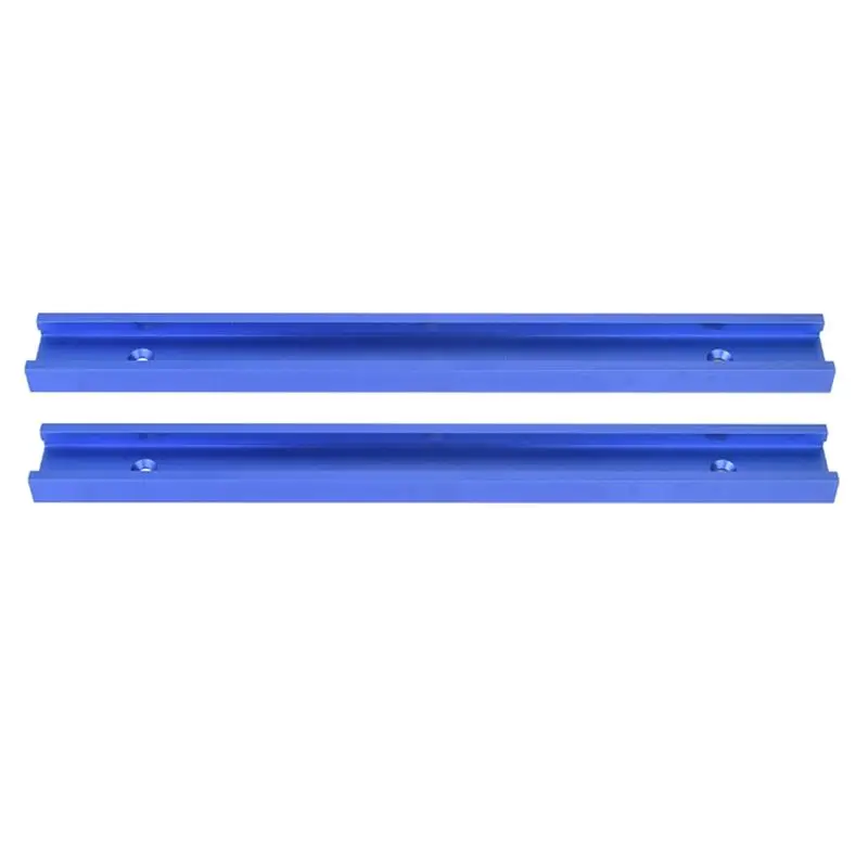 DT19-2Pcs 30 Type T-Track T-Slot Miter Track Jig Fixture Slot Connector Woodworking Chute Rail Carpentry Tools, Fine Workmanship