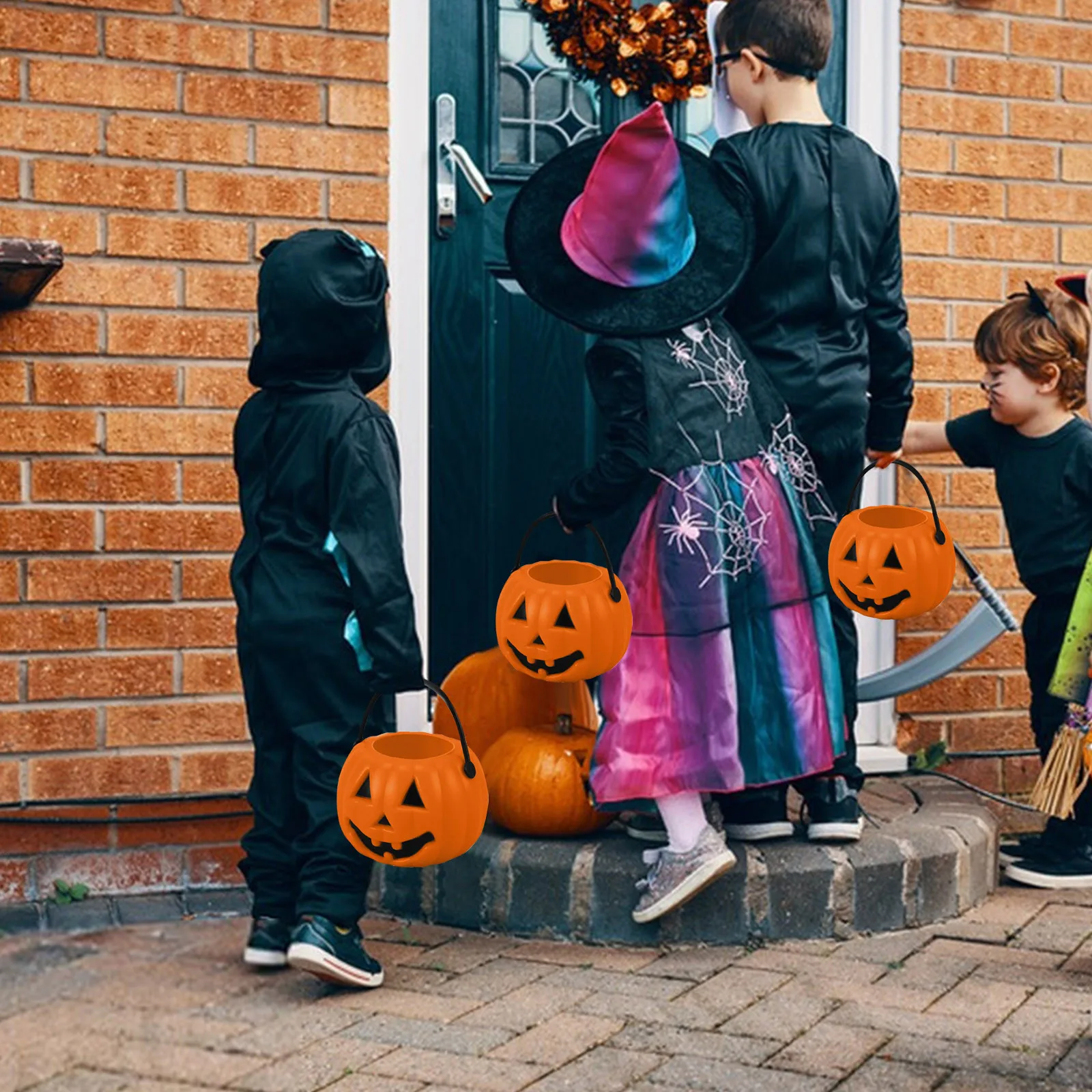 Halloween Pompoen Knutselset K - Woven Basket Set recensie en prijs