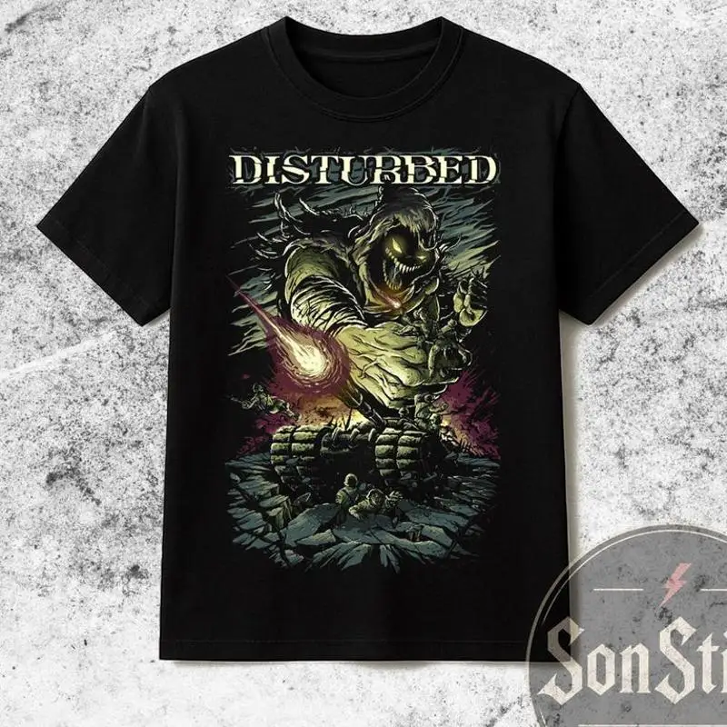 Disturbed The Last Children Album Art Metal Music T-Shirt