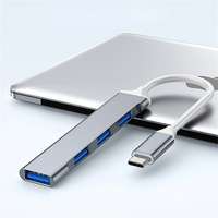 4Port USB 3.0 Hub USB Hub High Speed type c Splitter 5Gbps For PC Computer Accessories Multiport HUB 4 USB 3.0 2.0 Ports  usb c