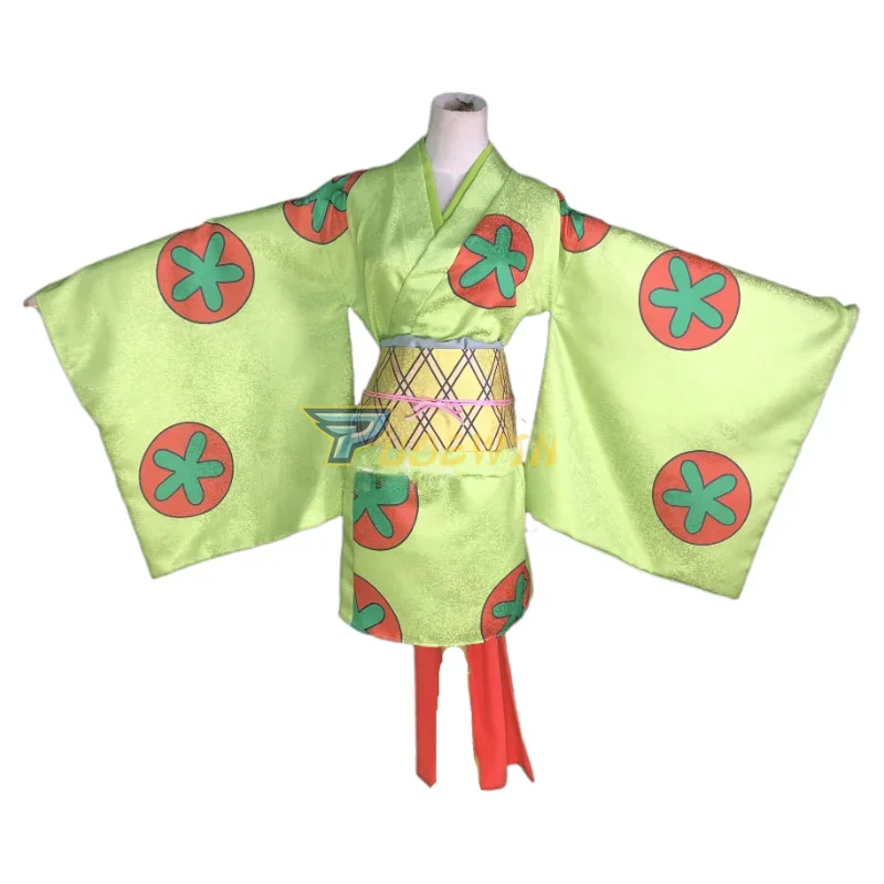 

Anime Wano Country Carrot Kyarotto Kimono Cosplay Costume