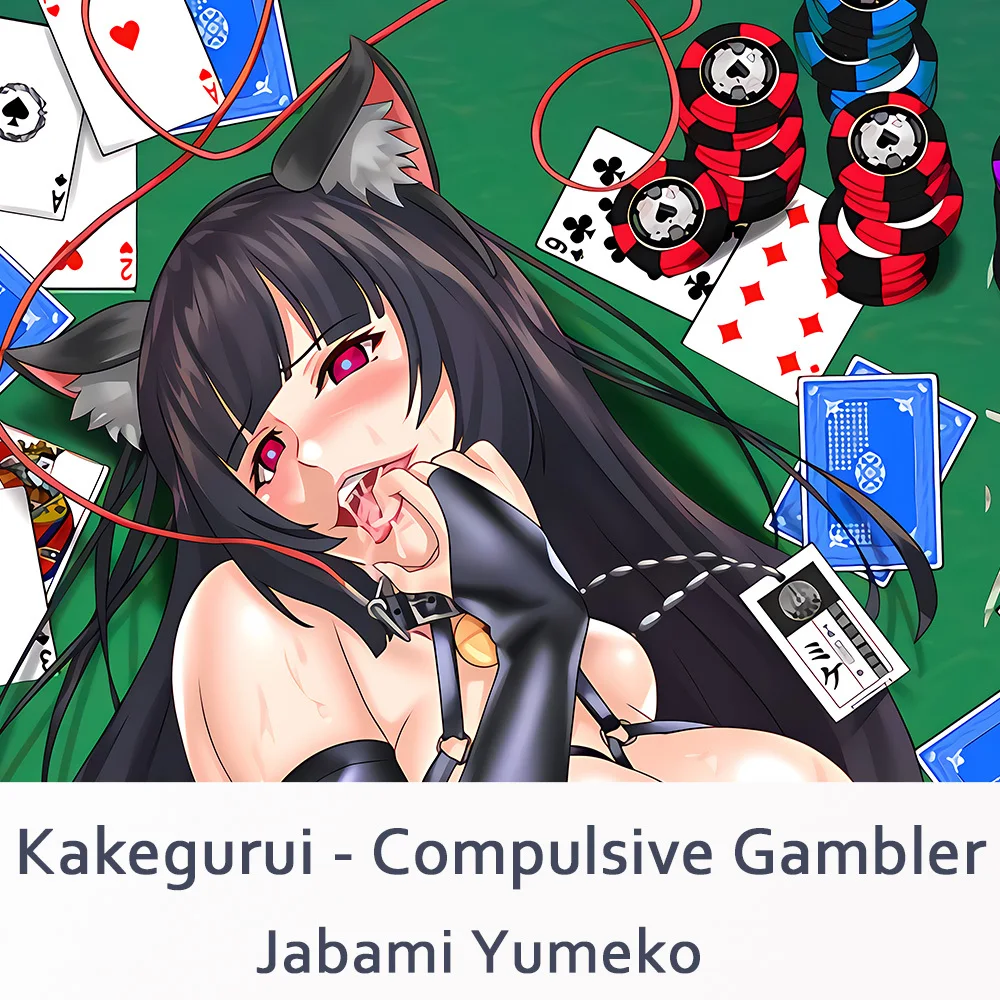 Kakegurui Compulsive Gambler Jabami Yum Hing Body Pillowcase Dakimakura Otaku Pilow Case Cover Cushion Room