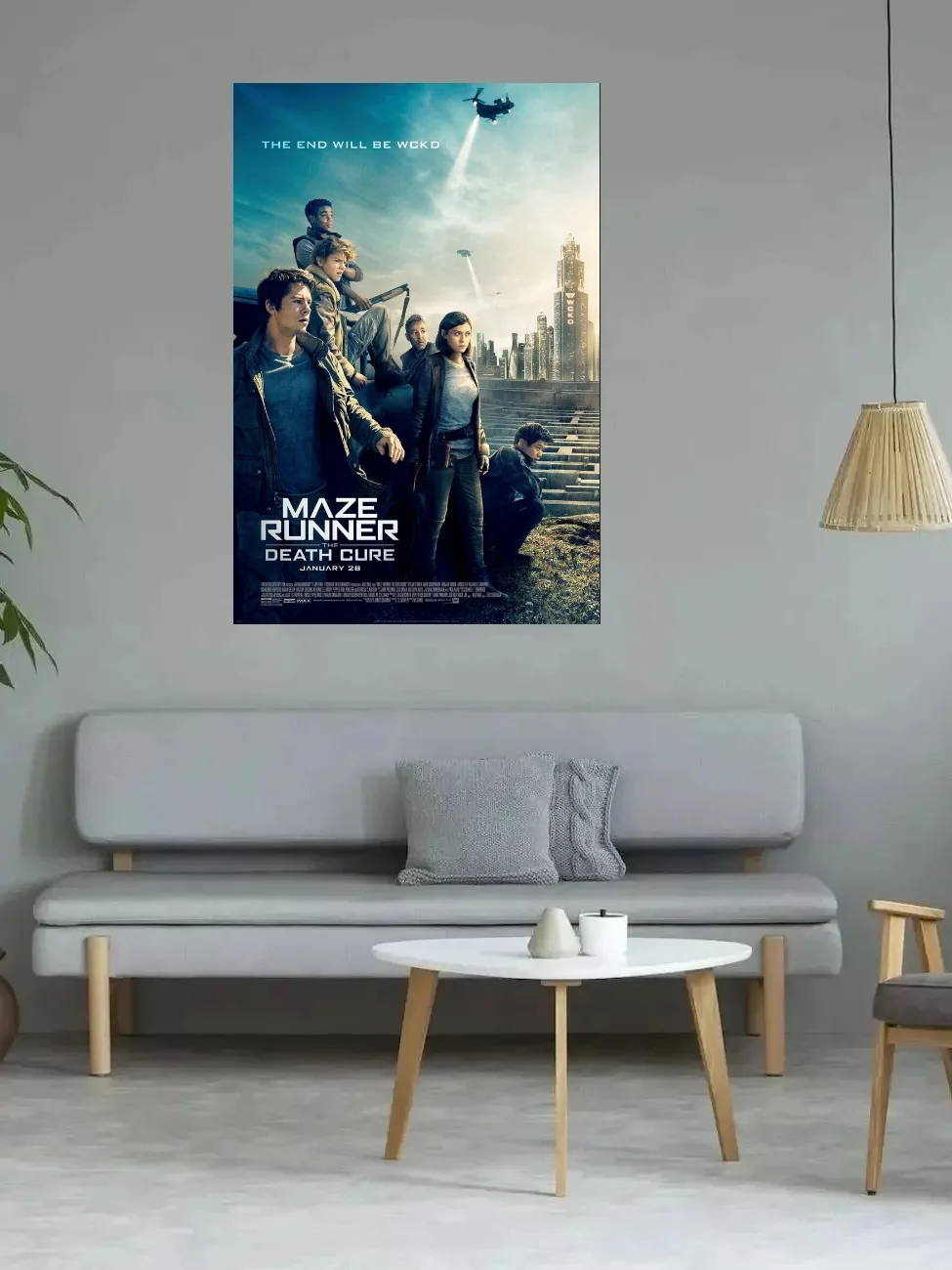 Maze Runner: The Death Cure Movie, Art Picture Print Silk Poster,Home Wall Decor