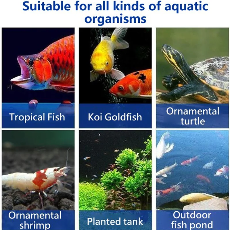 300/600ML Fish Tank Water Purifier Turbid Yellowing Nitrifying Bacteria Purifies and Clarifies Water Quality Water Purifier King