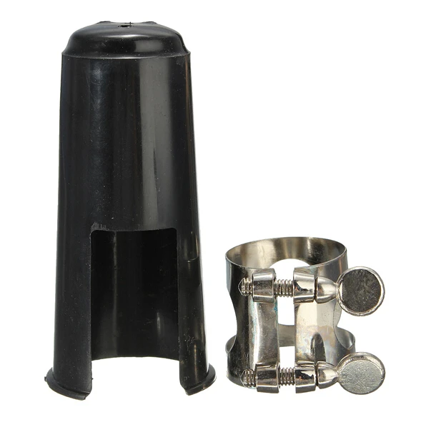 

Hot Sale Bb Clarinet Mouthpiece Nickel Ligature with Cap High Quality Wholesale Price