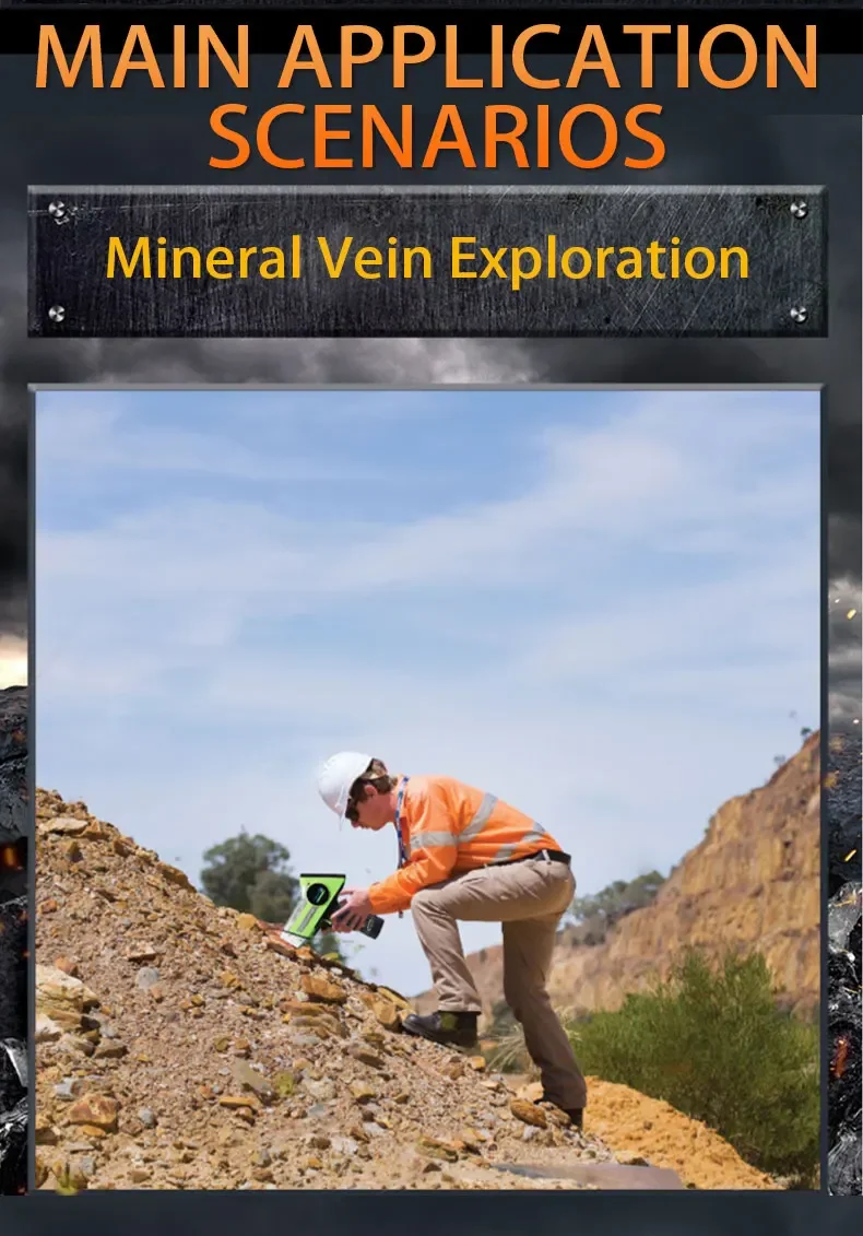 New2025Top Level Alta Precisão ATOM 800G Minério de Ouro XRF Analisador de Minério de Ouro Portátil XRF Minerais Teste