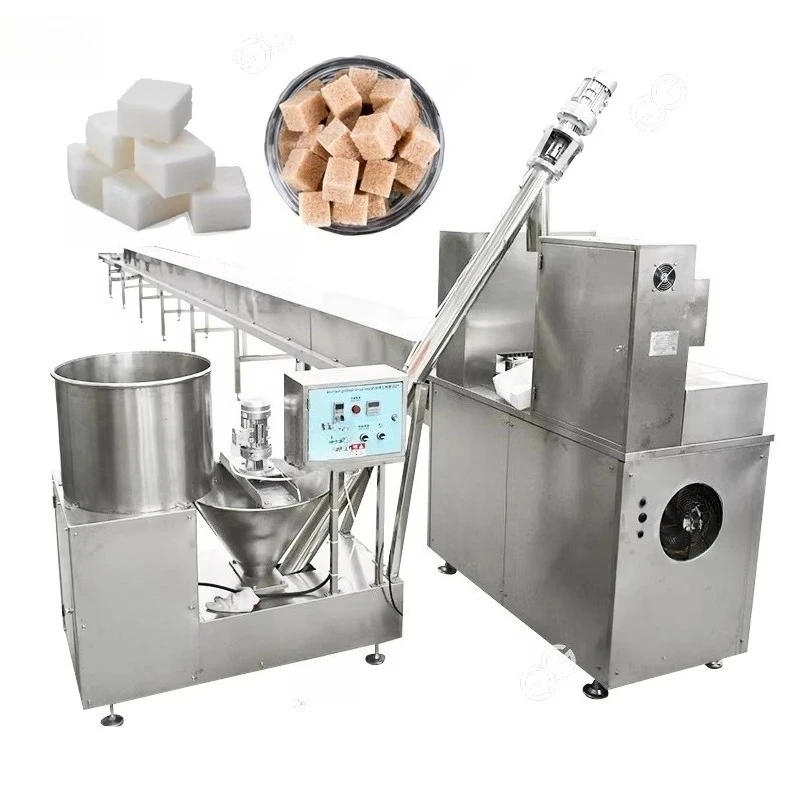 Good Quality Coffee Cube Sugar Processing Line Automatic Making Cube Sugar Machine view 2