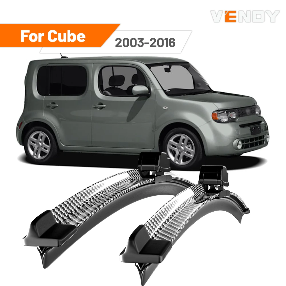 Für Nissan Cube Z11 Z12 2003-2016 2004 2005 2006 2007 2008 2009 2010 2013 2 stücke Frontscheibe Wischer klingen Scheibenwischer