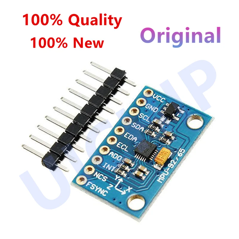 1-10pcs GY-9250 MPU9250 9-axis/9-axis Attitude Sensor Board IIC/SPI Gyro+Accelerator+Magnetometer Measurement Sensor Module 3-5V