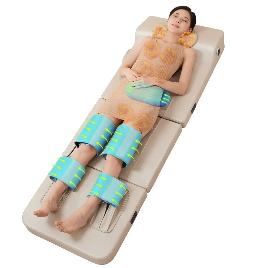 

Multifunction Full Body Massage Bed Mat Adjustable Shiatsu Massage Mattress