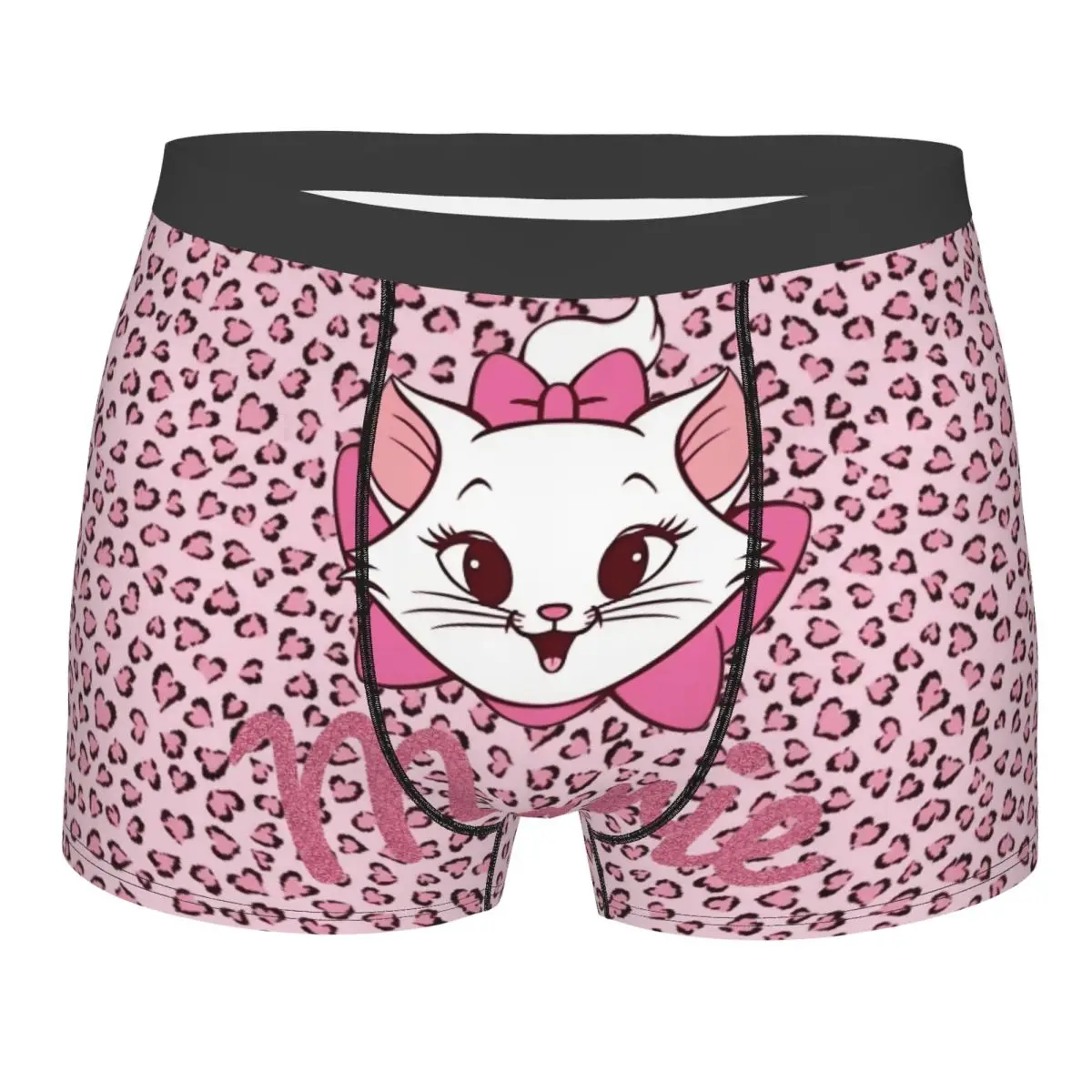

Custom Cute Baby Kitten Underwear Men Stretch Marie Girly Cat Film Boxer Briefs Shorts Panties Soft Underpants For Male