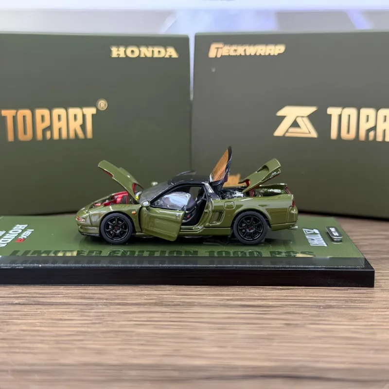 Shenzhen Sergisi: TopArt 1:64 Honda NSX-R NA1 Döküm Alaşımlı Araba