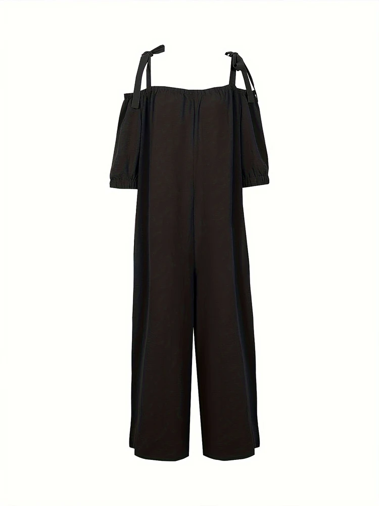 女性用ストラップレスバックレスサスペンダー,ルーズフィット,カジュアル,単色,コットン,ラージサイズ,春,夏,2022