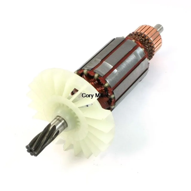 

AC 220V Electric Harmmer Part Motor Rotor 7 Teeth Drive Shaft for Bosch GBH2-26