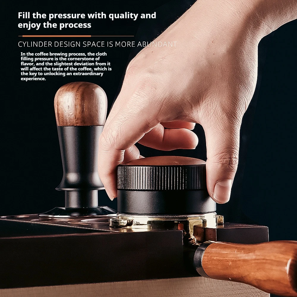 موزع القهوة مع أداة تسوية توزيع الجاذبية الذاتية 4 منحدرات بزاوية قابلة للتعديل ملحقات مقهى الإسبريسو أداة باريستا