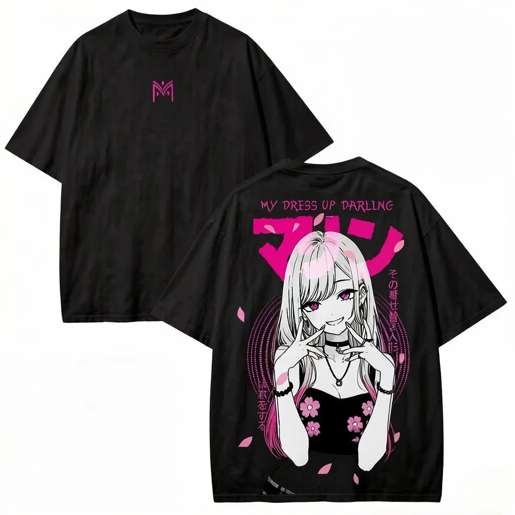 My Dress-Up Darling Marin Kitagawa Cute Anime Vintage Shirt, Otaku Style Shirt, Perfect Gift for Anime Fan Fashion Couple Outfit