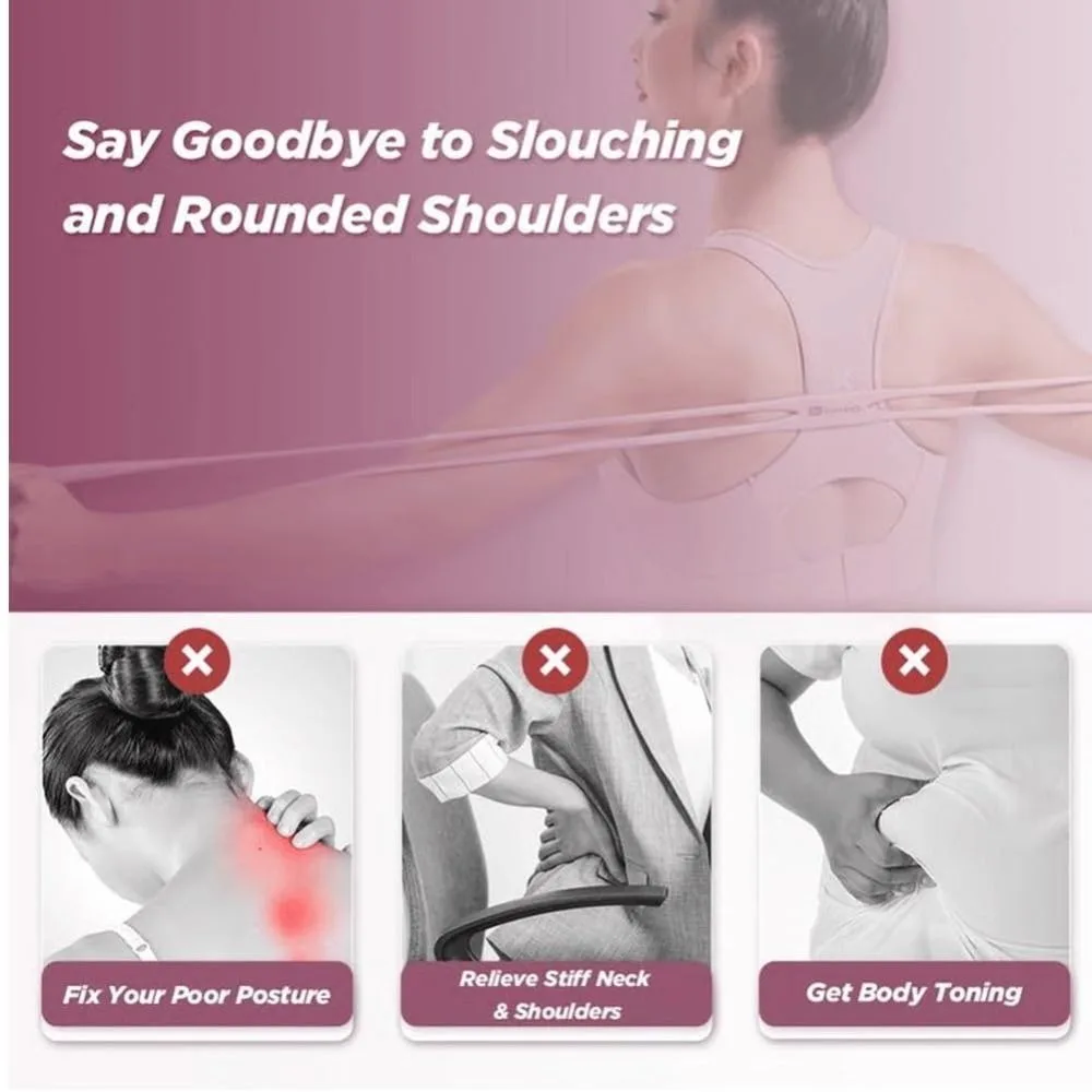 Figure 8 Yoga Resistance Band 35 LB Quick Rebound Exercise Band Soft Silicone Fitness Resistance Band