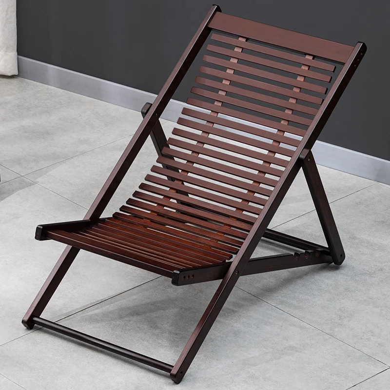 

Кресло с откидной спинкой, складное кресло с откидной спинкой, бамбуковый диван для пожилых людей с ленивым балконным офисным стулом для отдыха бесплатно