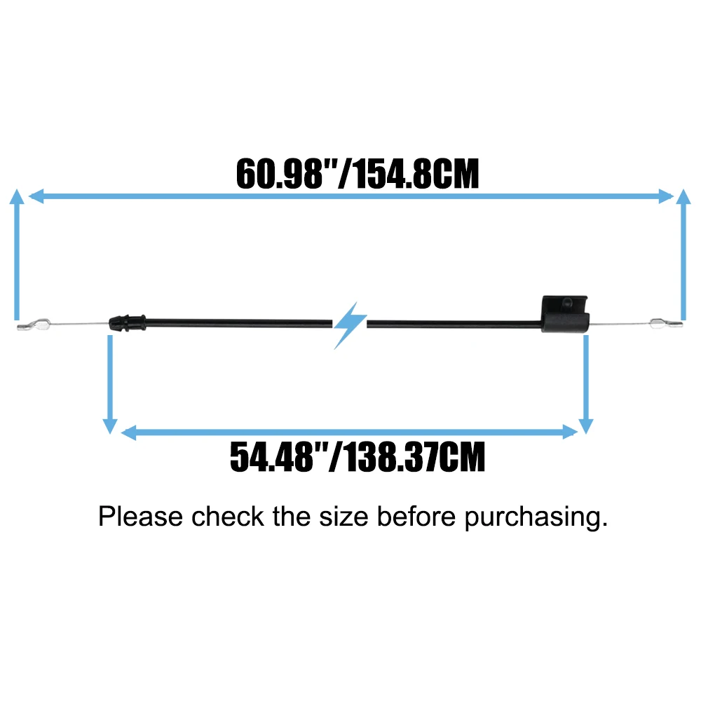 532156581 156577 156581Engine Zone Control Cable, 168552 532168552 Lawn Mower Throttle Control Cable for Poulan Weed Eater