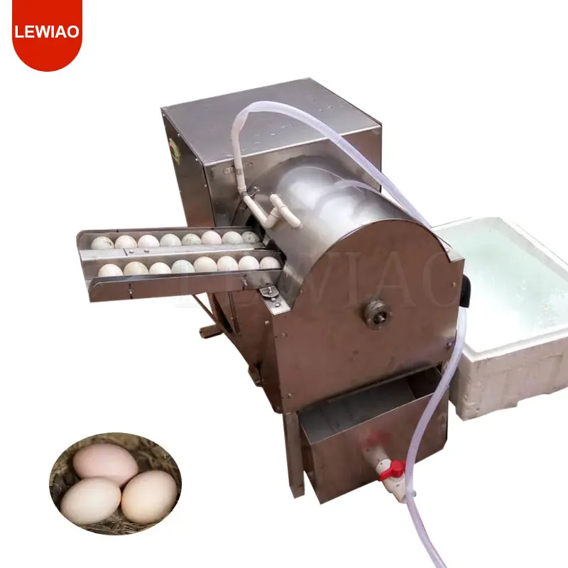 فرشاة دوارة كهربائية تجارية نوع غسالة بيض البط المعاد تدويرها المياه القذرة حمامة البيض غسالة التنظيف