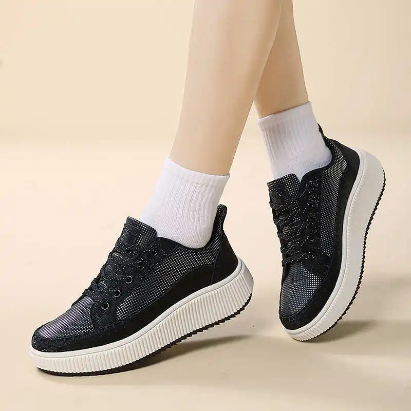 

Кроссовки на шнуровке для бега, походные ботинки, треккинговые туфли, кроссовки для тенниса и активного отдыха для женщин, спортивные повседневные кроссовки, Team VIP Link