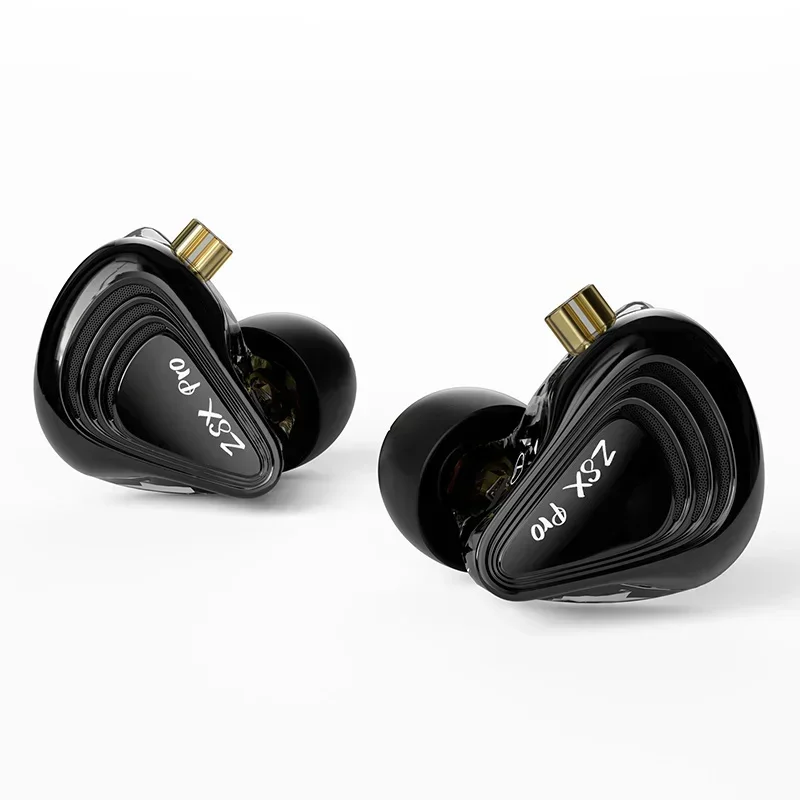 KZ ZSX PRO 5BA 1DD unidad híbrida 12 auriculares 10mm dinámicos HIFI música auriculares IEMs HIFI deporte juego auriculares Monitor auriculares
