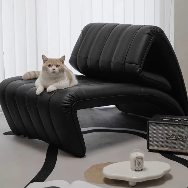 

Barcelona style Lounge Chair Luxury Statement Armchair for Bedroom, Balcony, or Living Room High-End Single Leisure Sofa Chair
